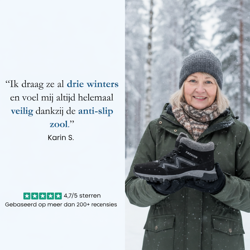 Nordik – Warme Antislip Winterschoenen
