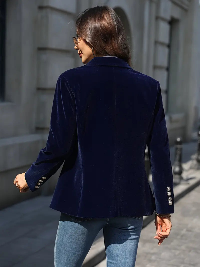 Sienna | Elegante velvet blazer